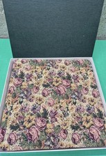 New NOS CREATIVE MEMORIES Floral Tapestry Album 12 x 12 Expandable w/16 Pages