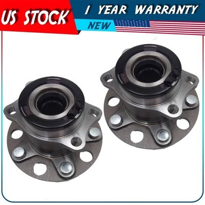 Pair Rear L&R Wheel Hub & Bearing Assembly fr Jeep Compass Patriot Dodge Caliber