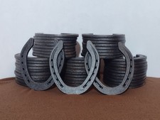 HORSESHOES - PONY Sized - 12 Shoes - STEEL - , Horse Shoes - SHIPS FAST 