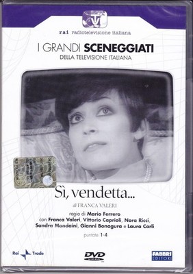 2 DVDs SI' VENDETTA mit S. Mondaini F. Valeri Sceneggiati Rai komplett neu 1974