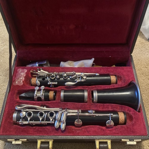 Vintage 90s 456569 Buffet Crampon E-11 Clarinet with Case Germany, Read Desc - Bild 1 von 17