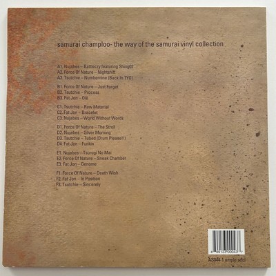 Samurai Champloo THE WAY OF THE SAMURAI Nujabes 3LP FS JP From