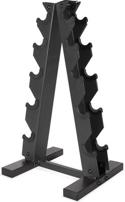 CAP Barbell A-Frame Dumbbell Weight Rack, Carbon 