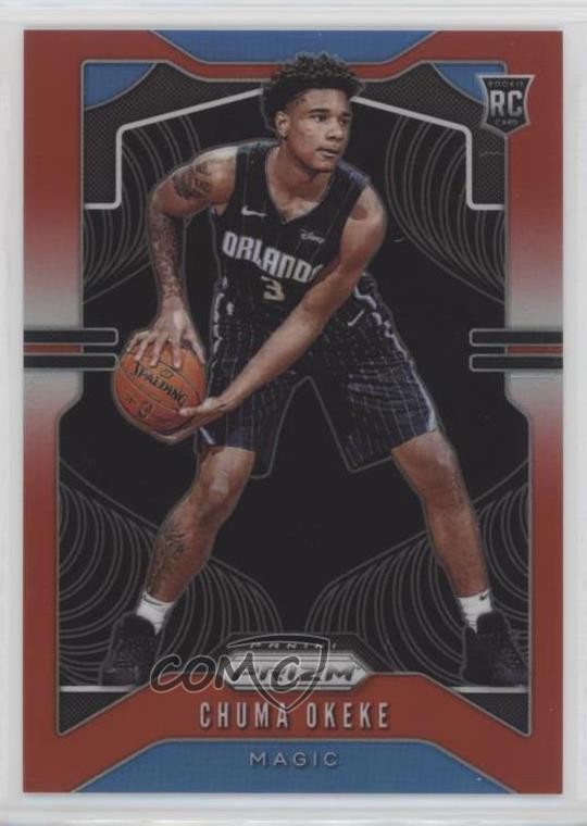 2019-20 Panini Prizm Rookie Ruby Wave Prizm Chuma Okeke #262 0wp8