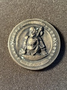 1966 IFCAA International Fire Chiefs Association Asia Medal Japanese Heavy