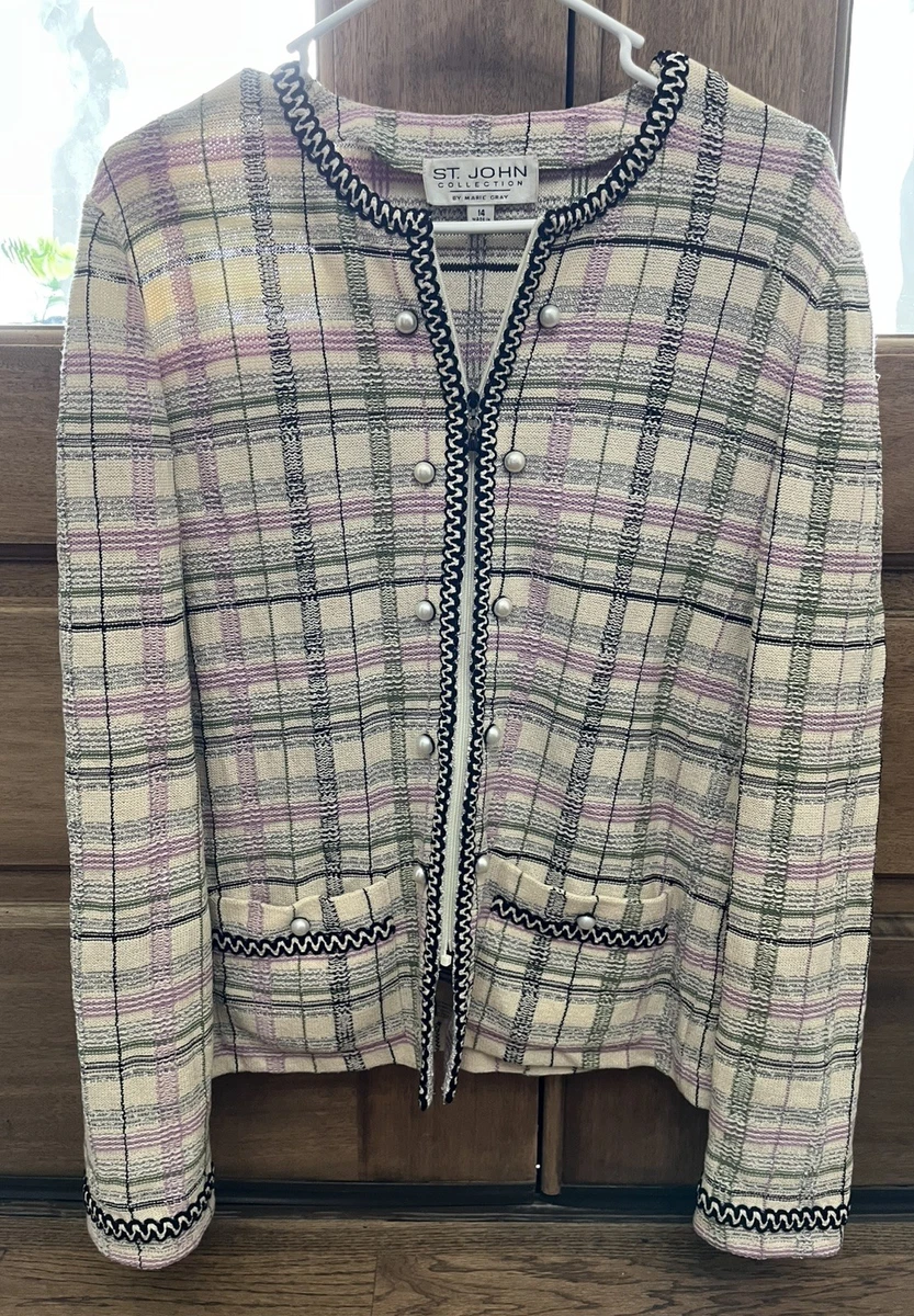 St John Knits Marie Gray In Women's Sweaters for sale - eBay