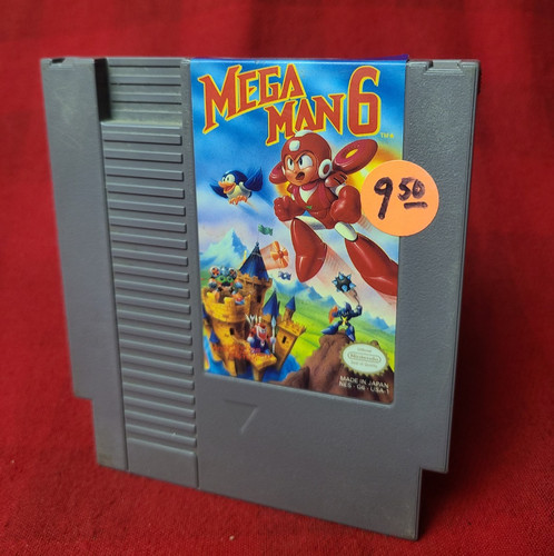 Mega Man 6 Nintendo NES 1994 Authentic Cartridge