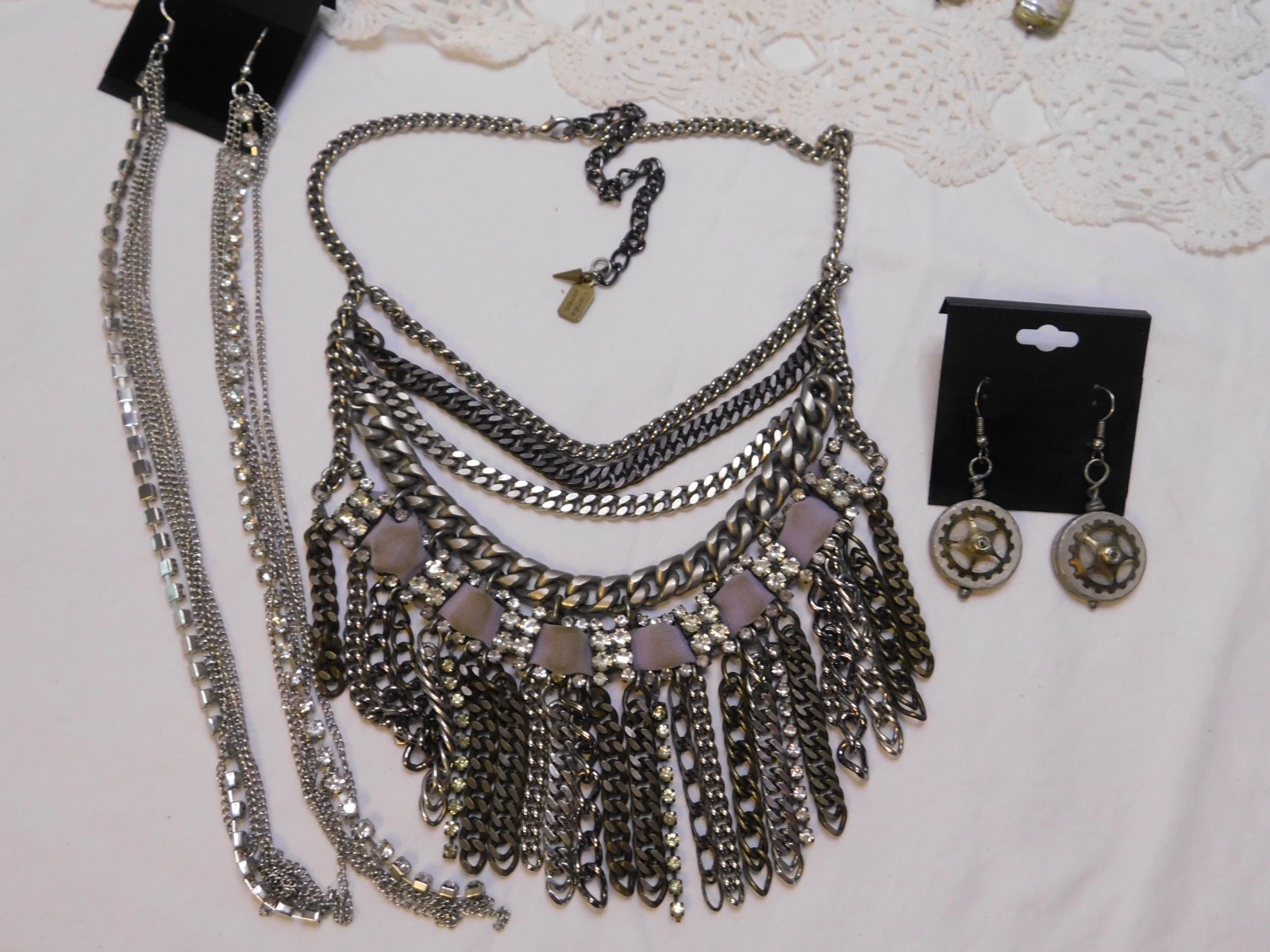 Camilla James Designer Statement Multi Chain Crys… - image 11