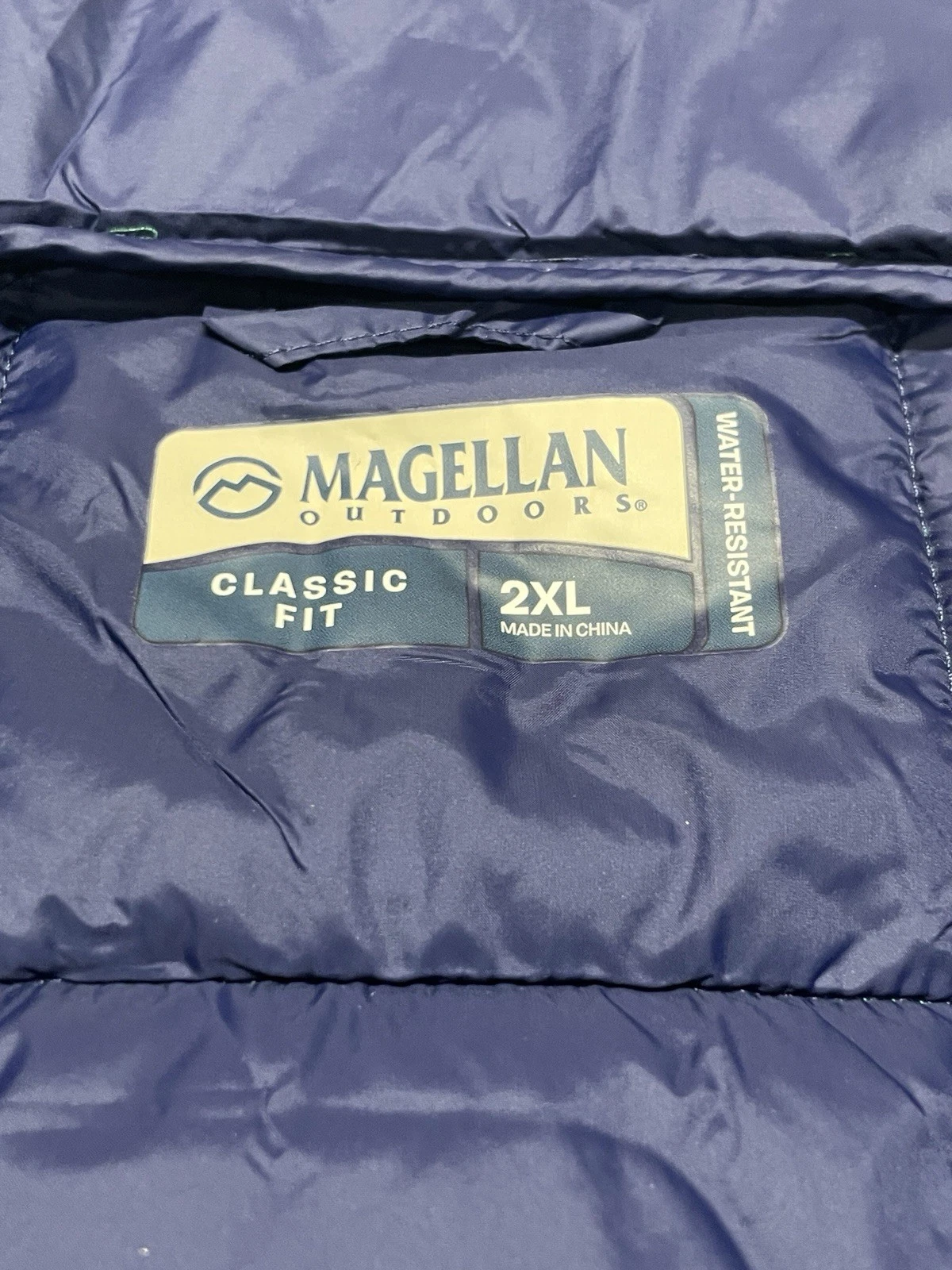 Magellan Outdoors Vest Mens XXL Green Lost Pines Puffer Quilted Outdoor Hiking - product detail image 4