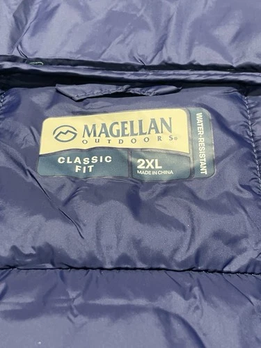 Magellan Outdoors Vest Mens XXL Green Lost Pines Puffer Quilted Outdoor Hiking image 4