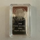 1 Troy oz Buffalo .999 Fine Silver Bar Sealed