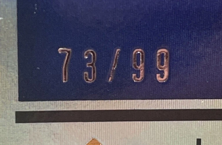 2018 Panini Chronicles Holo Gold #34 Adrian Beltre 73/99 ~ Texas Rangers - Image 2 of 3