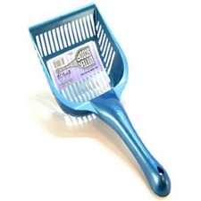 Van Ness Plastic Molding LS3 Blue Long Handled Litter Scoop Extra Giant