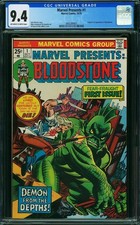 Marvel Presents #1 CGC 9.4 Origin & 1st Bloodstone Gil Kane Marvel Comics 10/75