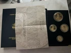 2004 Gold Eagle Proof Set 4 Coin US Mint 1 oz 1/2 1/4 1/10 oz Original Box COA