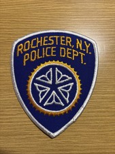 NY Rochester New York Police Shoulder Patch