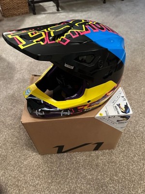 FOX Racing V1 Barbed Wire Special Edition Helmet Adult XS