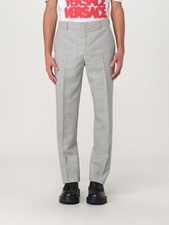 AUTHENTIC new VERSACE tailoring pants Grey Wool Size IT 50, 32-33inches