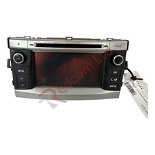 TOYOTA VERSO 2013-2018 RADIO HEAD UNIT CD PLAYER SCREEN NO CODE 86140-0F030