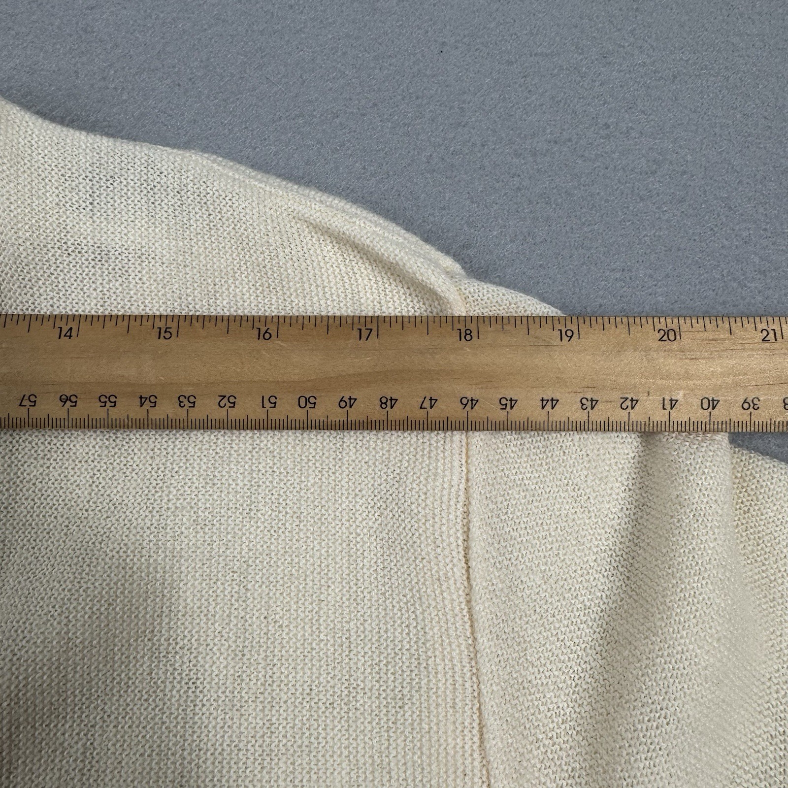 Vtg IZOD Lacoste Cardigan Sweater Mens Large Cream V-Neck Alligator USA Grandpa thumbnail 12