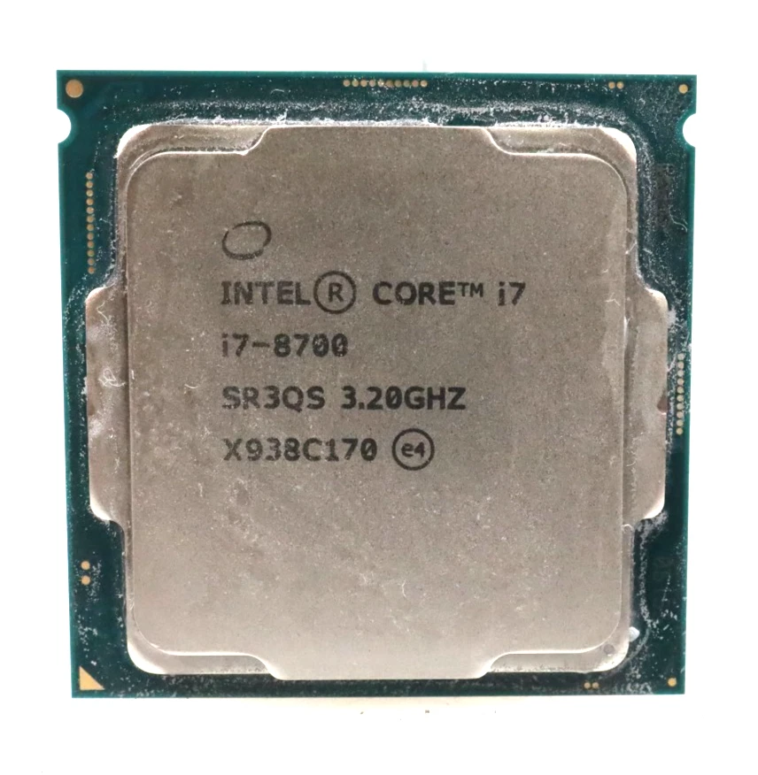 CPU Intel CORE i7-8700 Intel Core i7-8700 Processor Model 6 Core Computer Processors for