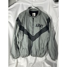 VTG US Military Army PT Physical Fitness IPFU Nylon PT Jacket Medium Regular