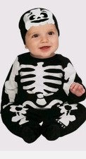 Rubies Baby's 1st Black Skeleton Infant Costume 6-12 Months B0037