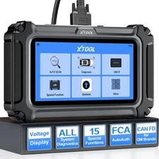 XTOOL D6 Auto ALL OBD2 Full System Diagnostic Scanner Lifetime Free Update FCA