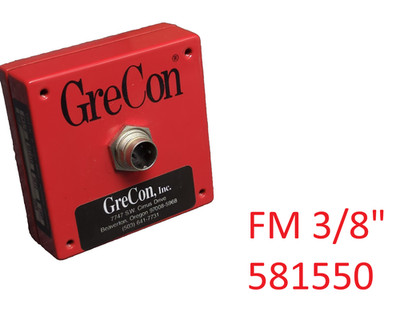 Fagus GreCon 581550 FM 3/8'' Spark Detector Sensor ET IP65 Flame Safety 18V / 20V