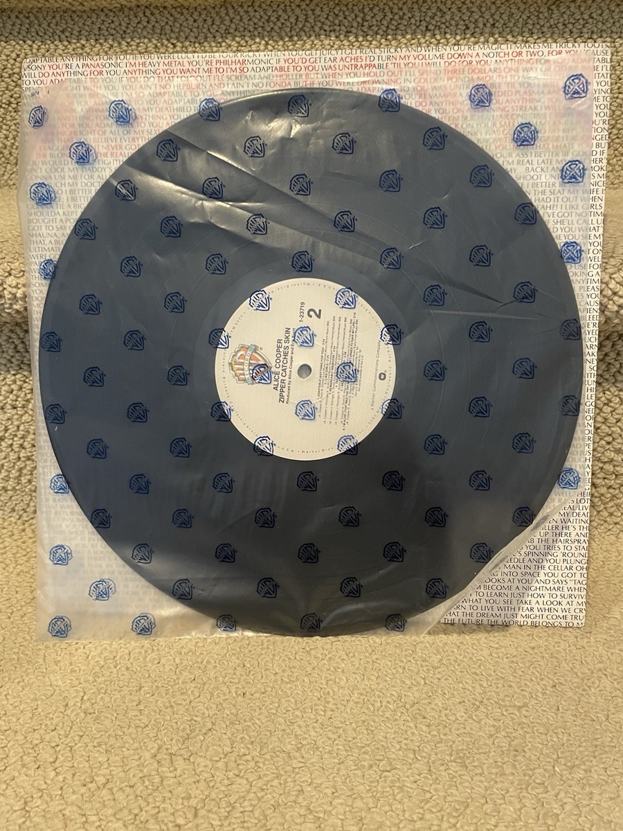 Alice Cooper~Zipper Catches Skin~Original Inner Sleeve~EX Vinyl