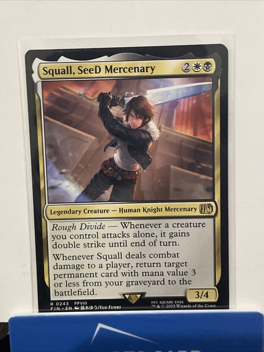 Squall, SeeD Mercenary Final Fantasy Regular for sale online