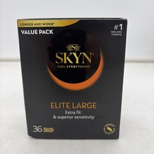 SKYN Elite Large Condoms   36 Count   Ultra-Thin, 36 Pack of 1 