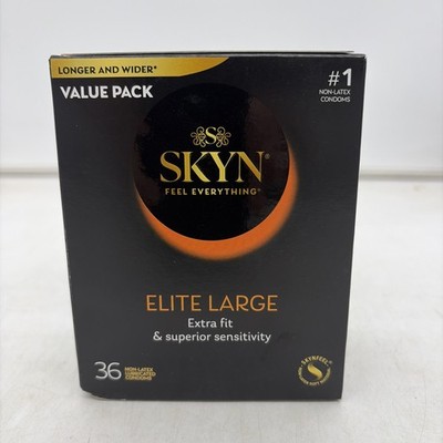SKYN Elite Large Condoms   36 Count   Ultra-Thin, 36 (Pack of 1) 