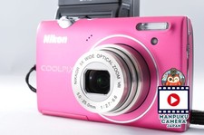  MINT Nikon COOLPIX S5100 Pink 12.2MP 5x Zoom Compact Digital Camera From JAPAN