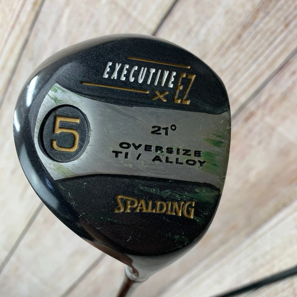 Spalding Executive EZ Golf Club Set - 1, 3, 5 Wood Oversize Ti Alloy Right Hand - Image 4 of 4