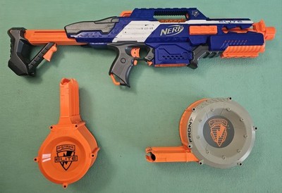 Nerf CS-18 N-Strike Elite Rapidstrike Blaster W/ 25 & 30 Round