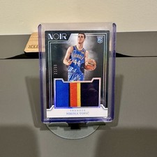 2024-25 Noir Nikola Topic RC Rookie Jumbo 4 Color Jersey Patch /99 SP Rare OKC