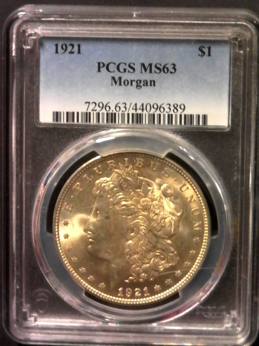 MS 63 Graded 1921 Year Morgan US Dollars (1878-1921) for sale | eBay