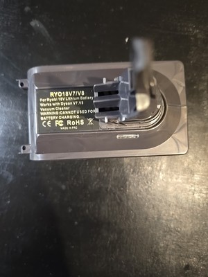 Ryobi 18V Lithium Battery Works With Dyson V7, V8 Vacuum Cleaner RYO18V7/V8