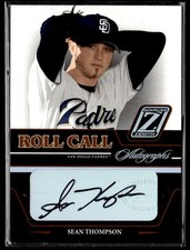 2005 Donruss Zenith #RC-9 Sean Thompson Roll Call Autographs