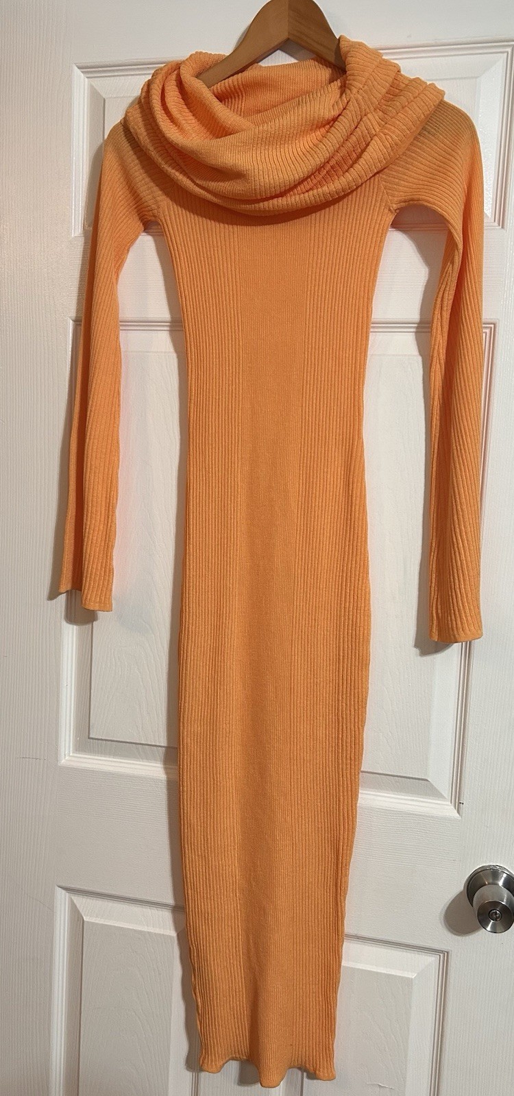 SER. O. YA Revolve Orange Tallulah Midi Dress in Papaya Small