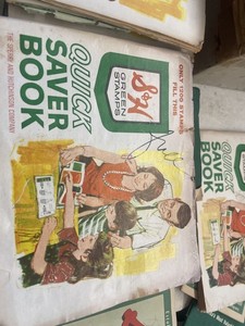 S & H Green Stamp Books Large Amount Of Them 