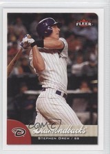 2007 Fleer Stephen Drew (Diamondbacks Logo is an D) #315 0c4