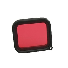 Color Correction Red Lens Filter Cover With Rope For GoPro Hero 5 6 Camera