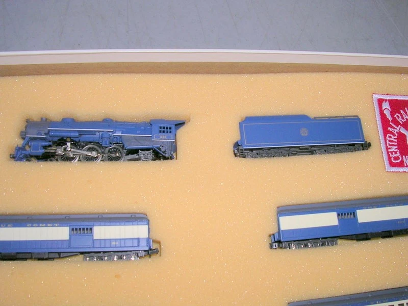 Con-Cor N Scale (The Blue Comet) Limited Edition Set New Jersey Central - Image 2 of 4
