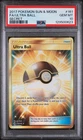 2017 PSA 10 POKEMON SM BASE SET FULL ART SECRET RARE ULTRA BALL 161/149