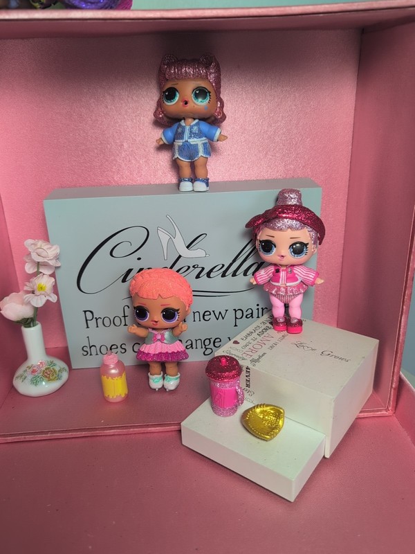 LOL Surprise Dolls All Star series, glitter Cozy B, Ice Skater Sk8er, Angel Fast