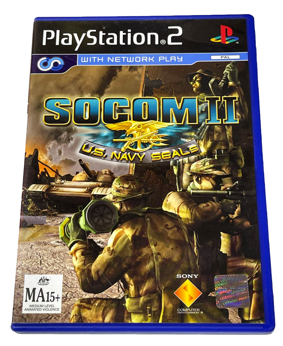 SOCOM II U.S. Navy Seals - PlayStation 2