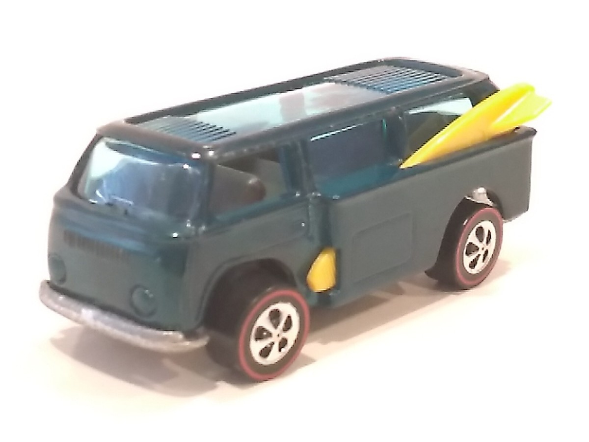 HOTWHEELS 1969 REDLINE VOLKSWAGEN BEACH BOMB AQUA HK PRO