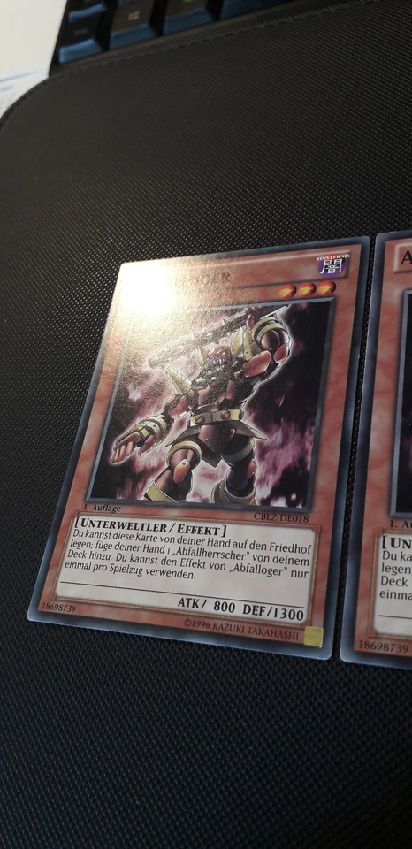 Yu-Gi-Oh! 3x Abfalloger, CBLZ-DE018, Common, 1. Auflage, Deutsch, Excellent - Bild 2 von 4